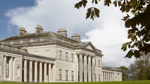 The south front at Castle Coole County Fermanagh